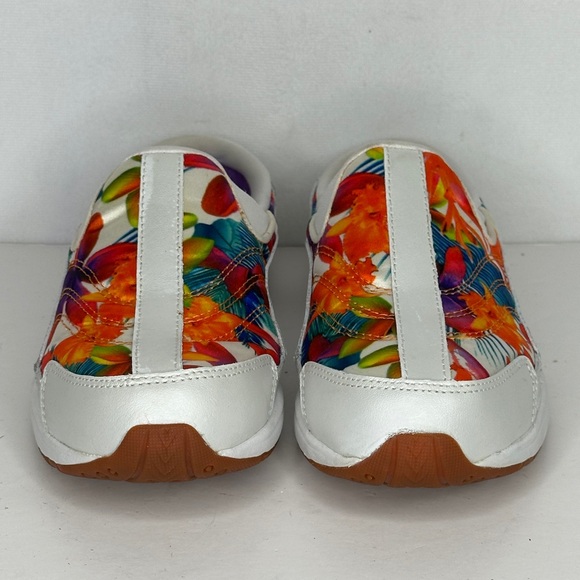 Easy Spirit Travel Time Sporty Tropical Floral  Slip-On Clogs Walking Shoes Sz 6 - Picture 3 of 9